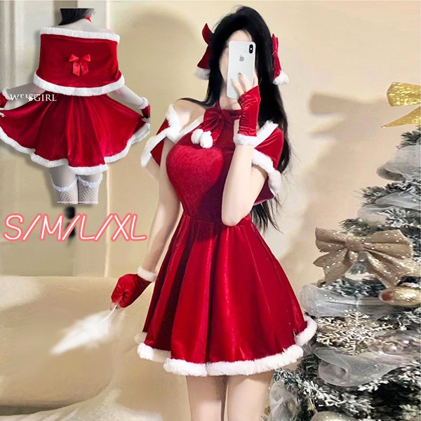 超セクシー 制服 萌え 誘惑 コスプレ衣装 サンタクロース クリスマス コスチューム コスプレ かわいい サンタ衣装 セクシー レディース パーティー衣装 イベント プレゼント 女性用 情趣下着