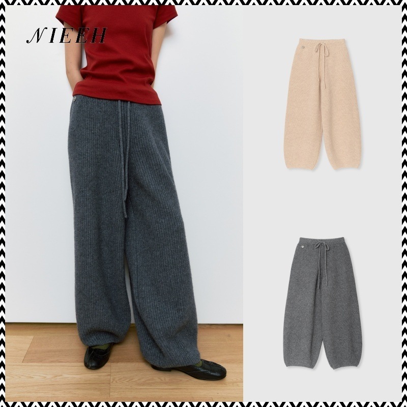 NIEEH 24SS WOOL ROUNGE PANTS