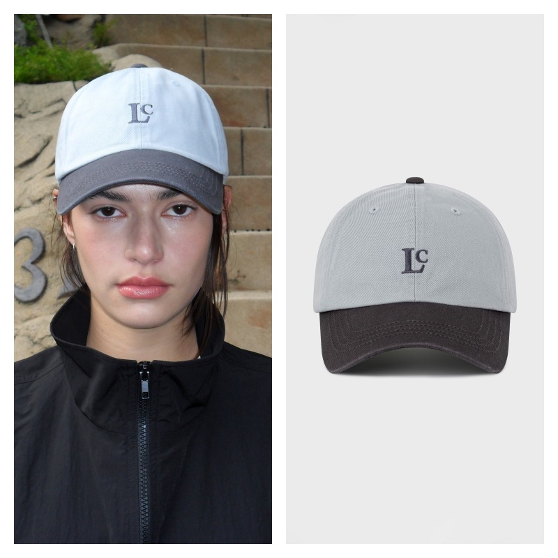 【LOW CLASSIC】 SMALL LOGO LC CAP : SKY GREY