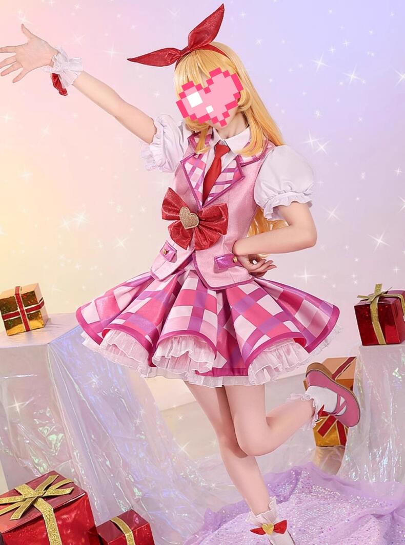 コスプレ コスチューム 星宮いちご ほしみやいちご アイカツ！ Aikatsu! Soleil STARANIS 公式服 アイドル服 アイドルステージ衣装 コスプレ服 コスプレグッズ コスプレ変装服
