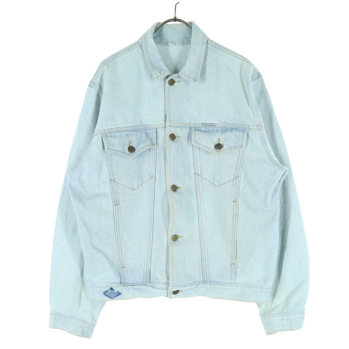 Lee Cooper リークーパー オールド 長袖 デニムジャケット 38 ブルー メンズ 古着