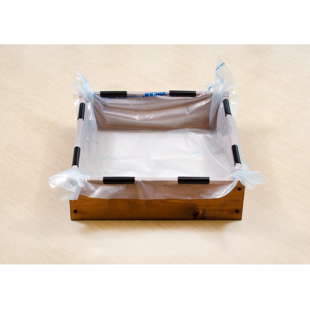 お手軽ビオトープ　池製作キット（Ｗ６０XＤ６０XＨ１８．５ｃｍ）　ブラウン　ＣＲＣ15―10―08―30―20