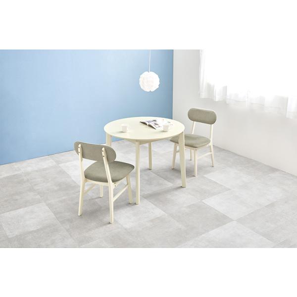 ダイニングテーブルセット 丸 円形 2人用 おしゃれ 北欧モダン 木製 シンプル レトロ 食卓 組立簡単