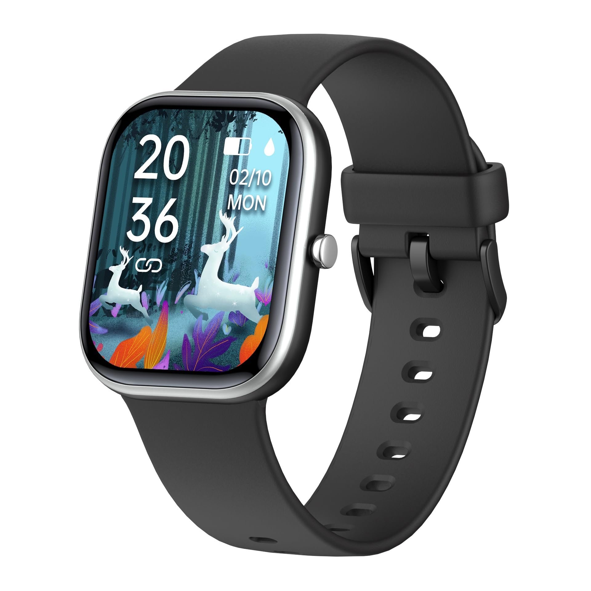 キッズスマートウォッチガールズボーイズ子供用フィットネストラッカーウォッチKids Smart Watch1.5インチDIYダイヤル複数のスポーツモード 歩数計IP68防水iOS・アンドロイド対応天気