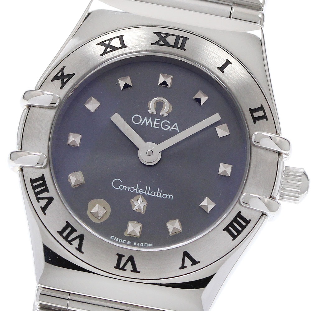 オメガ OMEGA 1561.51 コンステレーションミニ マイチョイス クォーツ レディース 保証書付き_932261【中古】
