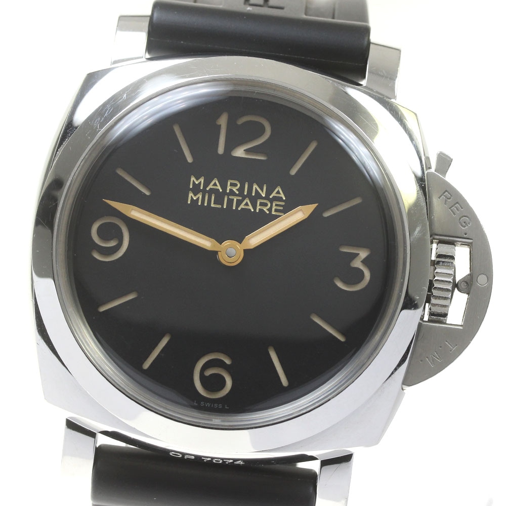 パネライ PANERAI PAM00673 ルミノール1950 マリーナミリターレ 3デイズ 手巻き メンズ _849701【中古】 401,040円
