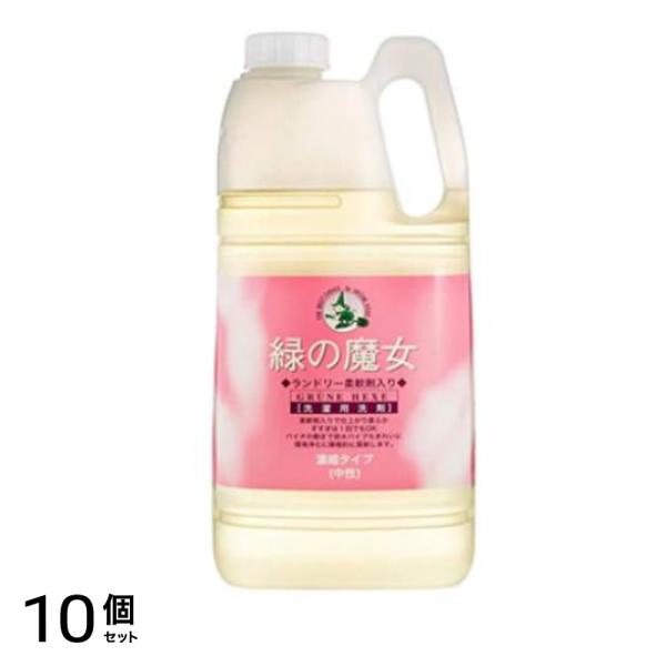 ランドリー 柔軟剤入洗濯用洗剤 2000g (本体) 10個セット