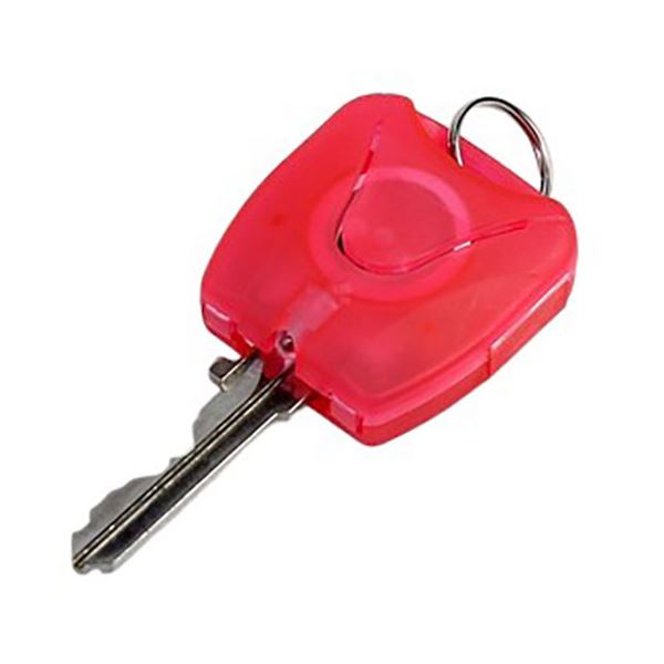 [5セット] スマイルキッズ 白い光のかぶせるキーライト レッド AKL-71RDX5