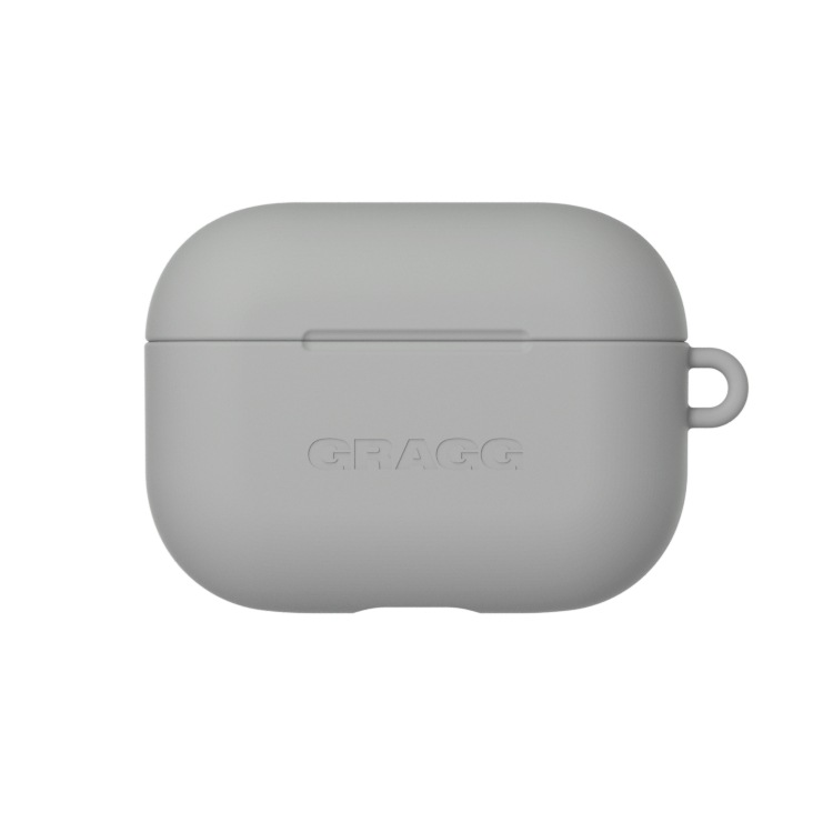 【GRAGG】 DOUBLE SQUARE CASE - GREY イヤホンケース 正規品