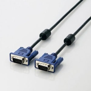 5個セット エレコム RoHS準拠 D-Sub15ピン(ミニ)ケーブル CAC-50BK/RSX5