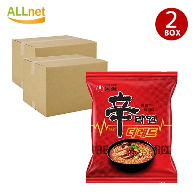 辛ラーメン THE RED 125g×64袋セット 韓国食品 韓国ラーメン インスタント 辛いラーメン 激安旨い 辛ラーメンMEGA