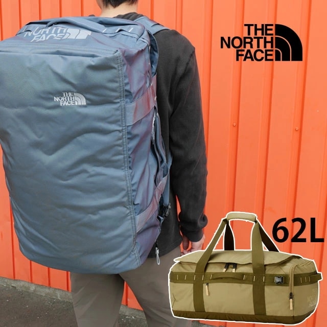 ザ・ノース・フェイス ダッフルバッグ メンズ NM82378 ベースキャンプ ボイジャーライト 62L リュック ショルダーバッグ ボストンバッグ バックパック メンズ レディース アウトドア キャン