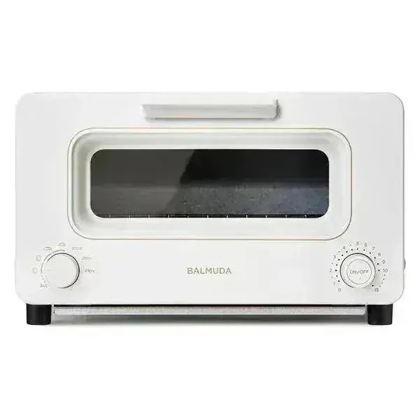 バルミューダ オーブントースター 2枚 スチーム 小型 K11A-WH ホワイト The Toaster BALMUDA