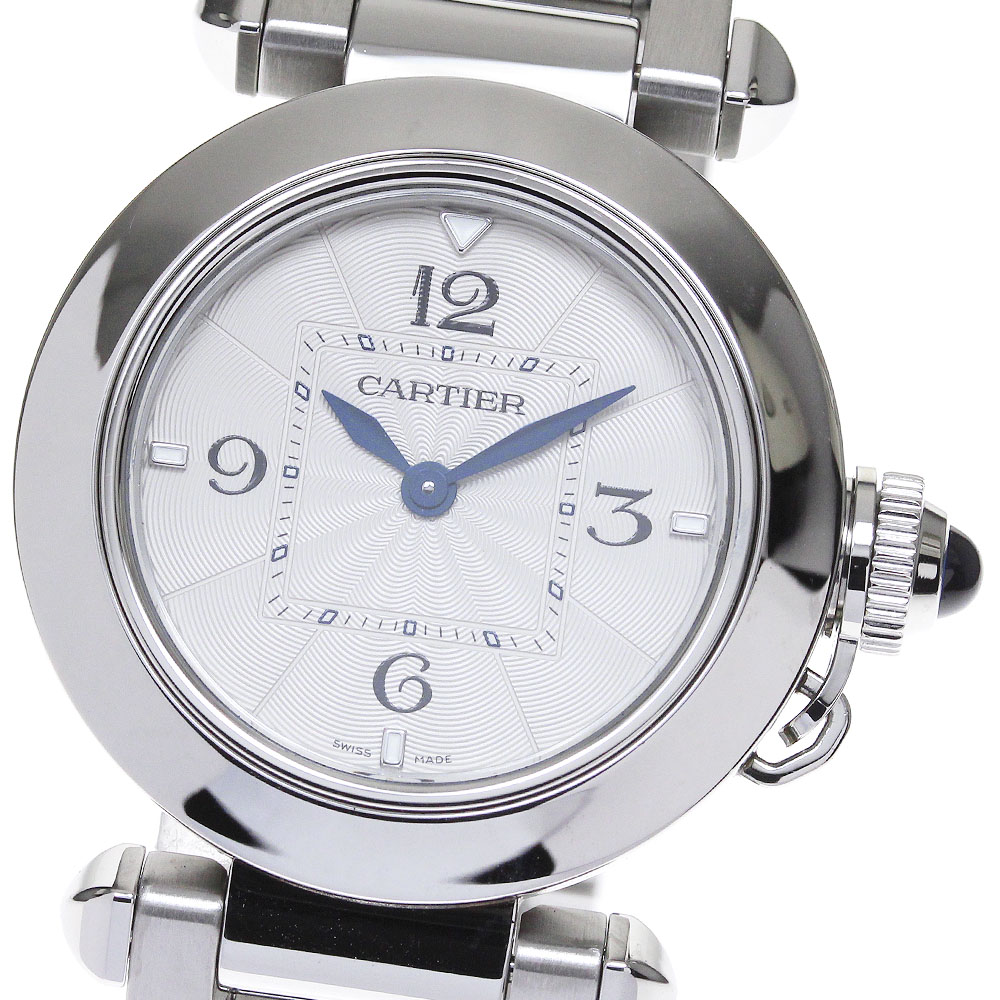 カルティエ CARTIER WSPA0021 パシャ ドゥ カルティエ 30MM クォーツ レディース 良品 _829945【中古】