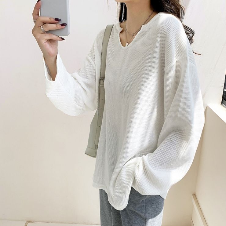 Tシャツ tシャツ トップス 長袖 tシャツレディース ティーシャツ ロングtシャツ レディースファッション 夏 ワイド オーバーサイズ キレイ目 おしゃれ 大人可愛い エレガント シンプル 清楚感
