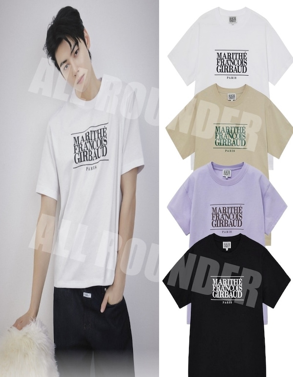 新品マリテフランソワジルボー CLASSIC LOGO TEE 半袖Tシャツ 楽天市場】Marithe + Francois Girbaud (マリテフランソワ