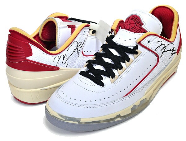 エアジョーダン 2 レトロ SP オフホワイト dj4375-106 ホワイト バーシティ レッド ブラック