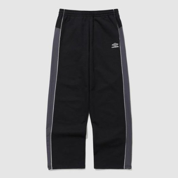 M パンツ NQC UP421CFPO7-BLK HBL CELEB ハイブリッド ストレート ジョガー 2WAY パンツ ブラック