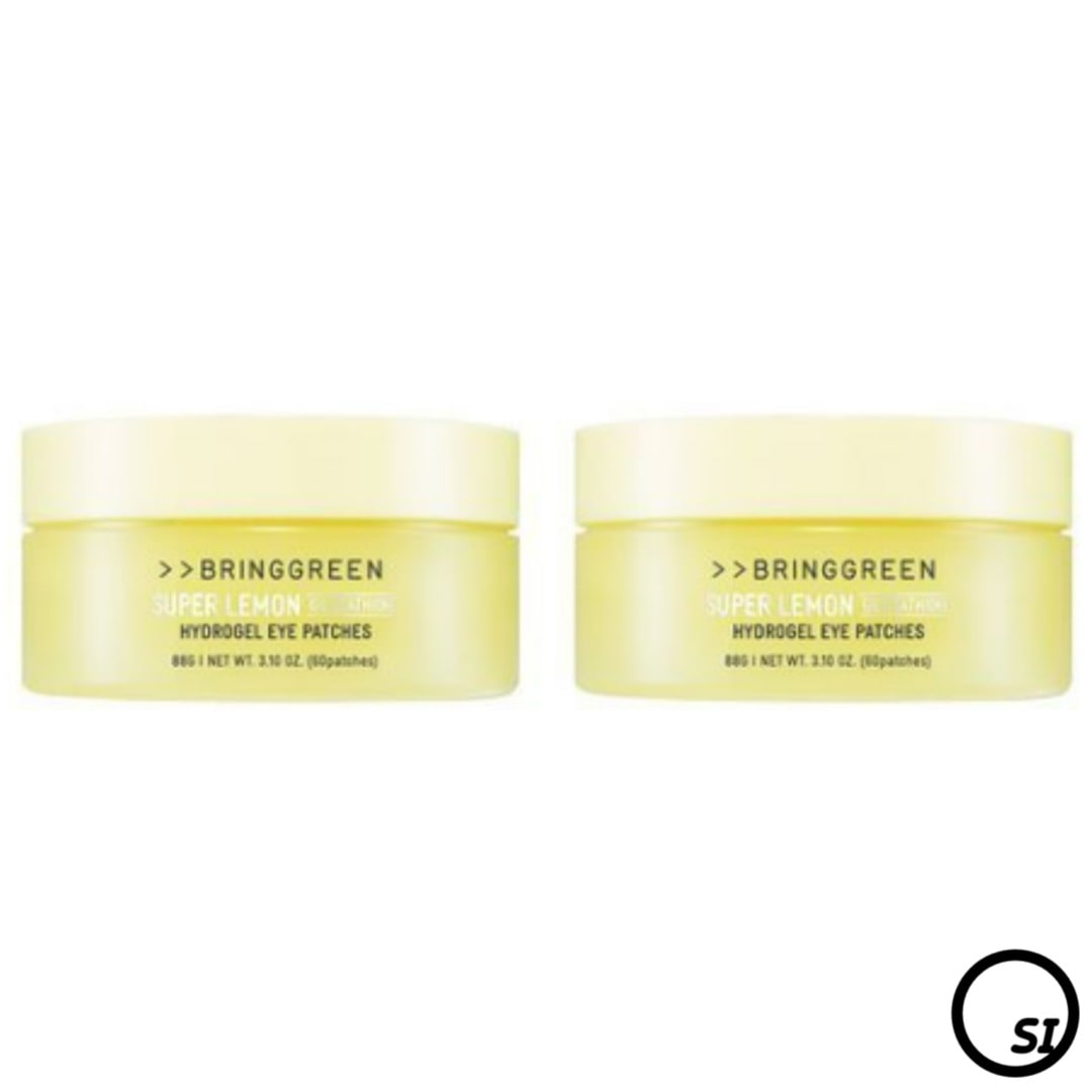 【1+1】スーパーレモン グルタチオン ハイドロゲル アイパッチ 60枚 + 60枚