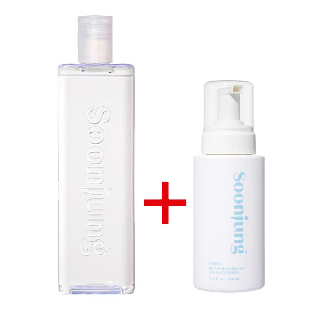 純正弱酸性 5.5トナー350ml + 純正弱酸性6.5 ホイップ クレンザー 250ml