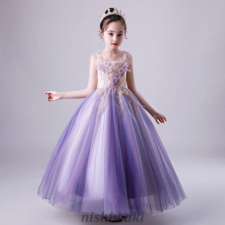 子供ドレス フォーマル ピアノ発表会 キッズ ジュニアドレス 子供服 女の子 ワンピース 七五三 結婚式 100-160cm 子どもドレス ジュニアドレス