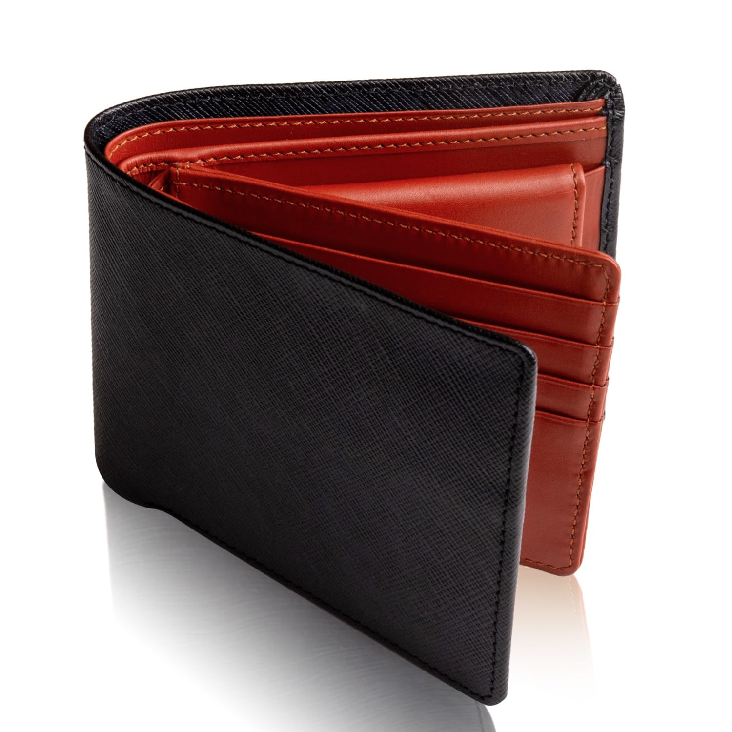 財布 メンズ 2つ折り 【世田谷ベースに掲載】 二つ折り 本革 大容量 カード 二つ折り財布 8 ブラウン