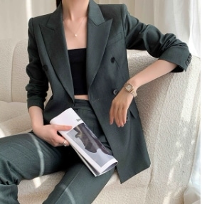 トップス パンツ セットアップ ジャケット スーツ 長袖 襟付き スリム ストレート 上下セット 2点セット 大人可愛い きれいめ 上品 おしゃれ かっこいい クール モード系 無地 オールシーズン