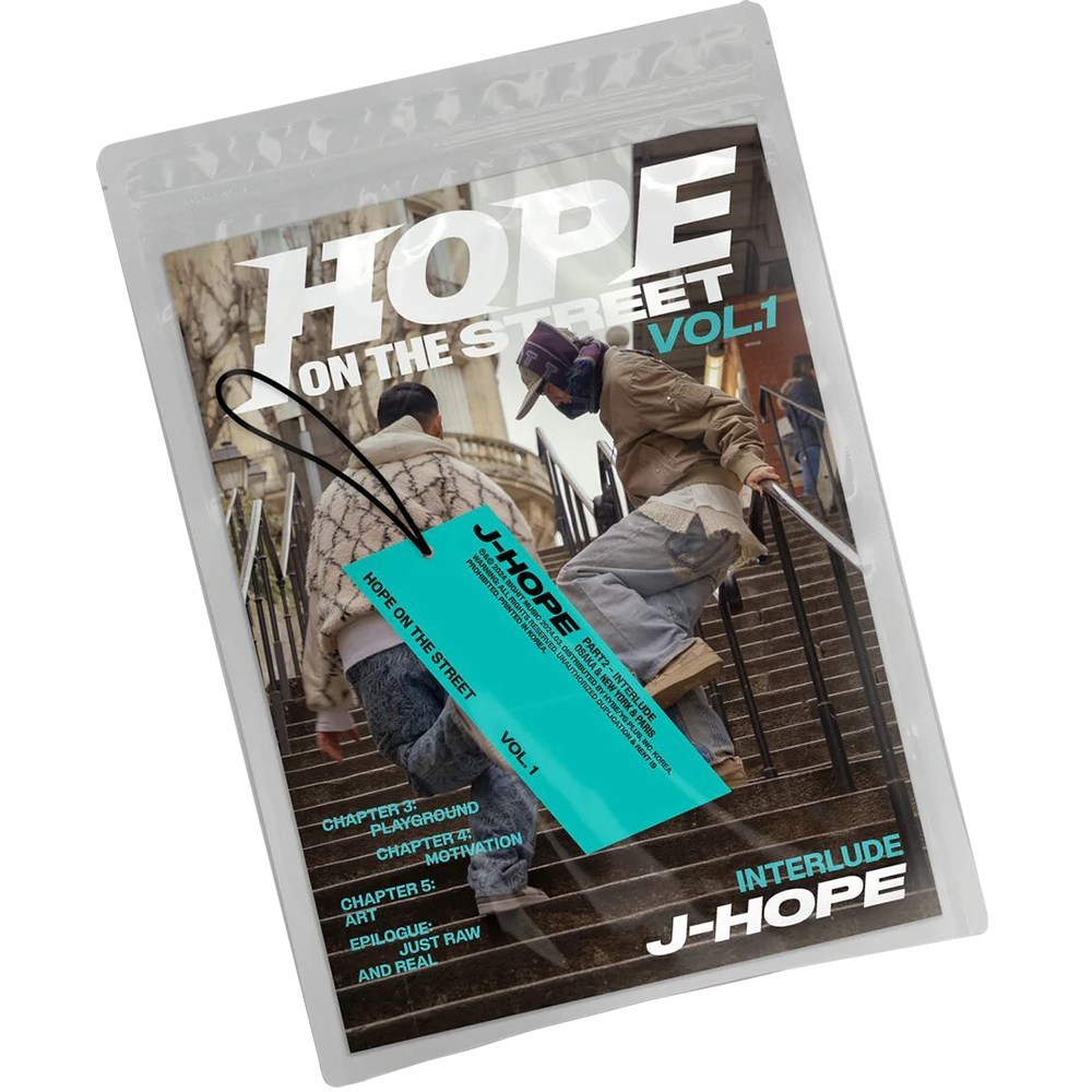Jホップアルバム防弾少年団J-HOPE HOPE ON THE STREETニューロンホップオンダーストリートBTS K-POPアルバム(未開封)