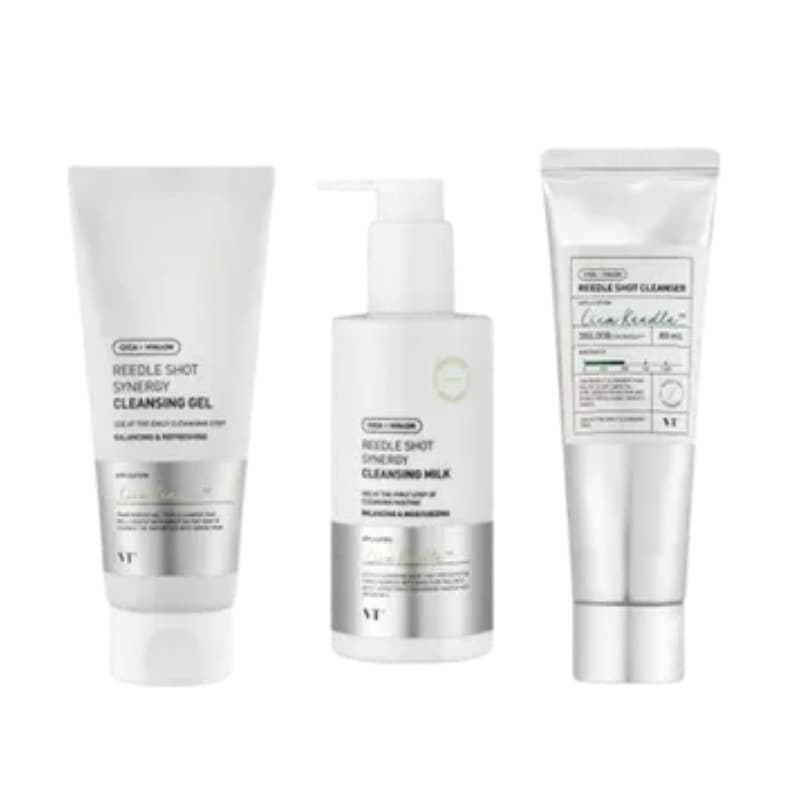 リドルショット クレンジング3種セット(クレンジングミルク＋クレンジングフォーム+シナジー クレンジングジェル)