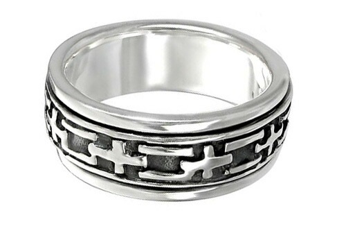 ライナースピンリング 指輪 27号 グルグル回る 回転 動く ゴシック 面白い シルバー925 本物の銀 刻印あり 男性 女性 プレゼント 親指 人差し指 中指 薬指 小指 sr00000040-xx