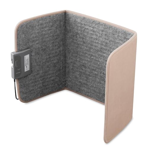 パネルヒーター 足元ヒーター デスク 5段階温度調節 折り畳み 省エネ オフィス 冷え対策 自動切りタイマー 高温センサー付き デスクパネルヒーター デスク下 机下 幅45x奥行30x高さ48cm A