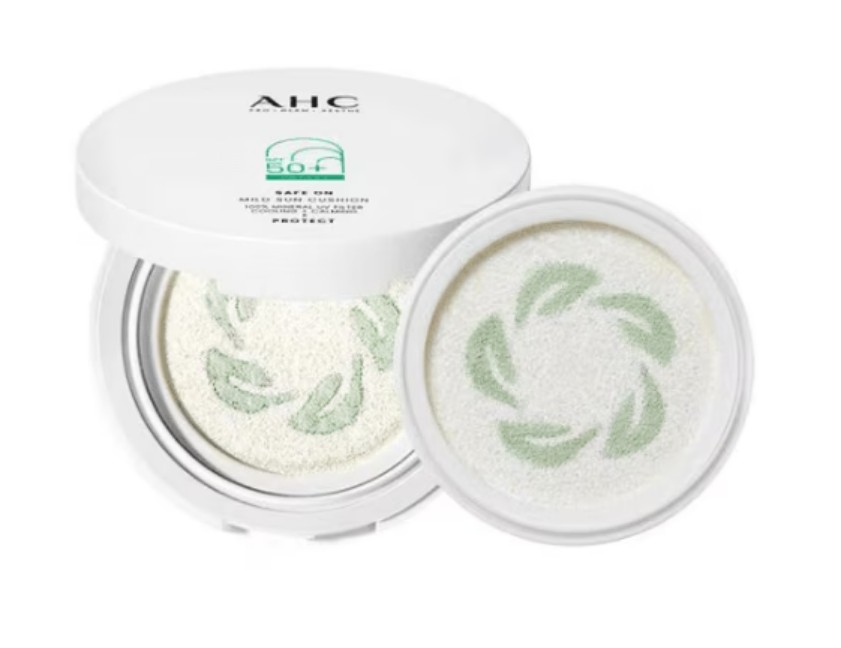 [1+1]セーフオン マイルド サンクッション 25g+25g（リフィル ) SPF50+ PA++++ 低刺激シカクーリング