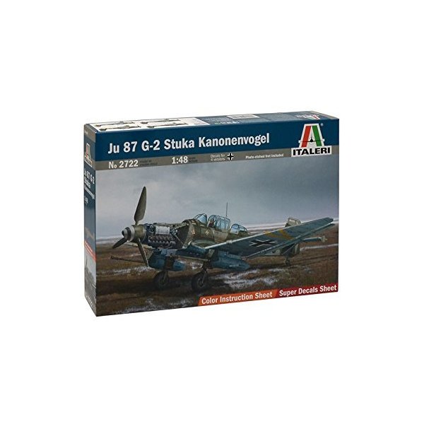 Italeri 5100027221: 48Ju 87G-2Cannon Bird 並行輸入品