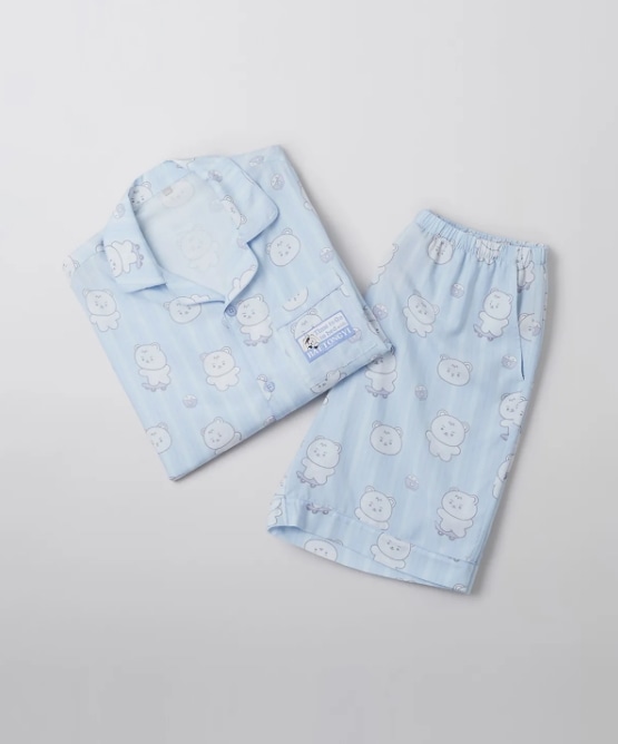 SPAO☆MONMUNGCHI X 半袖パジャマ MONMUNGCHI x SPAO Official Winter Collaboration Pajama Set