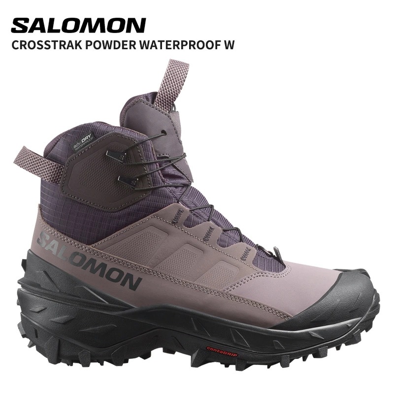 サロモン ウィンターブーツ SALOMON CROSSTRAK POWDER WATERPROOF レディース 女性 ハイキングブーツ