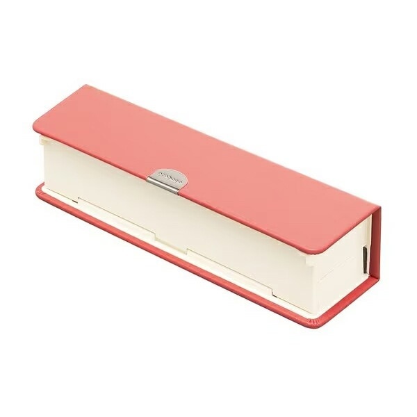 （まとめ買い）筆箱 ペンもスマも立てられるペンケース オトバコ コーラル PCO213-200-CO [x3]