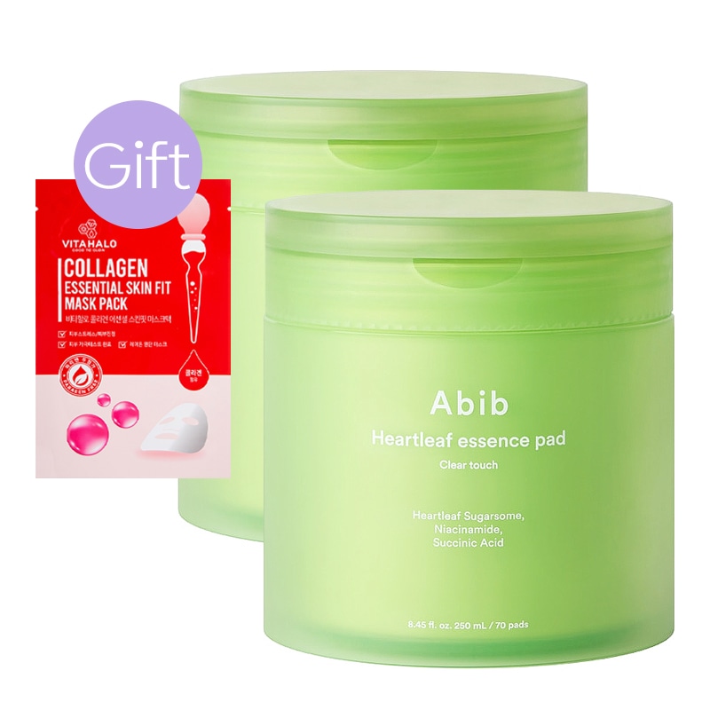 【正規品】ドクダミ 痕跡 エッセンスパッド クリアタッチ 70枚 (2個)