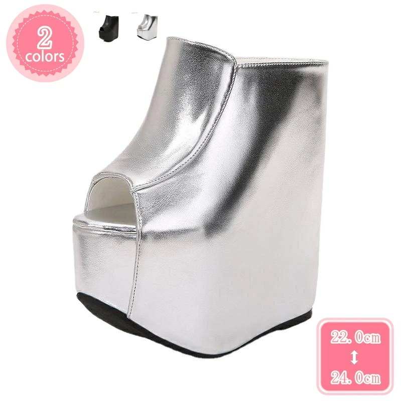 777円OFFクーポン ウェッジソール サンダル 靴 レディース 超厚底 春夏 軽量 ミュール ハイヒール 厚底サンダル 19cmヒール スムーズ調 クッション おしゃれ 脱ぎ履きしやすい 疲れない