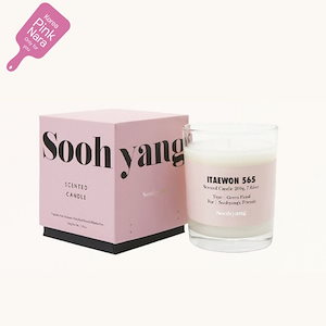 Qoo10] スヒャン soohyangアロマキャンドル200g