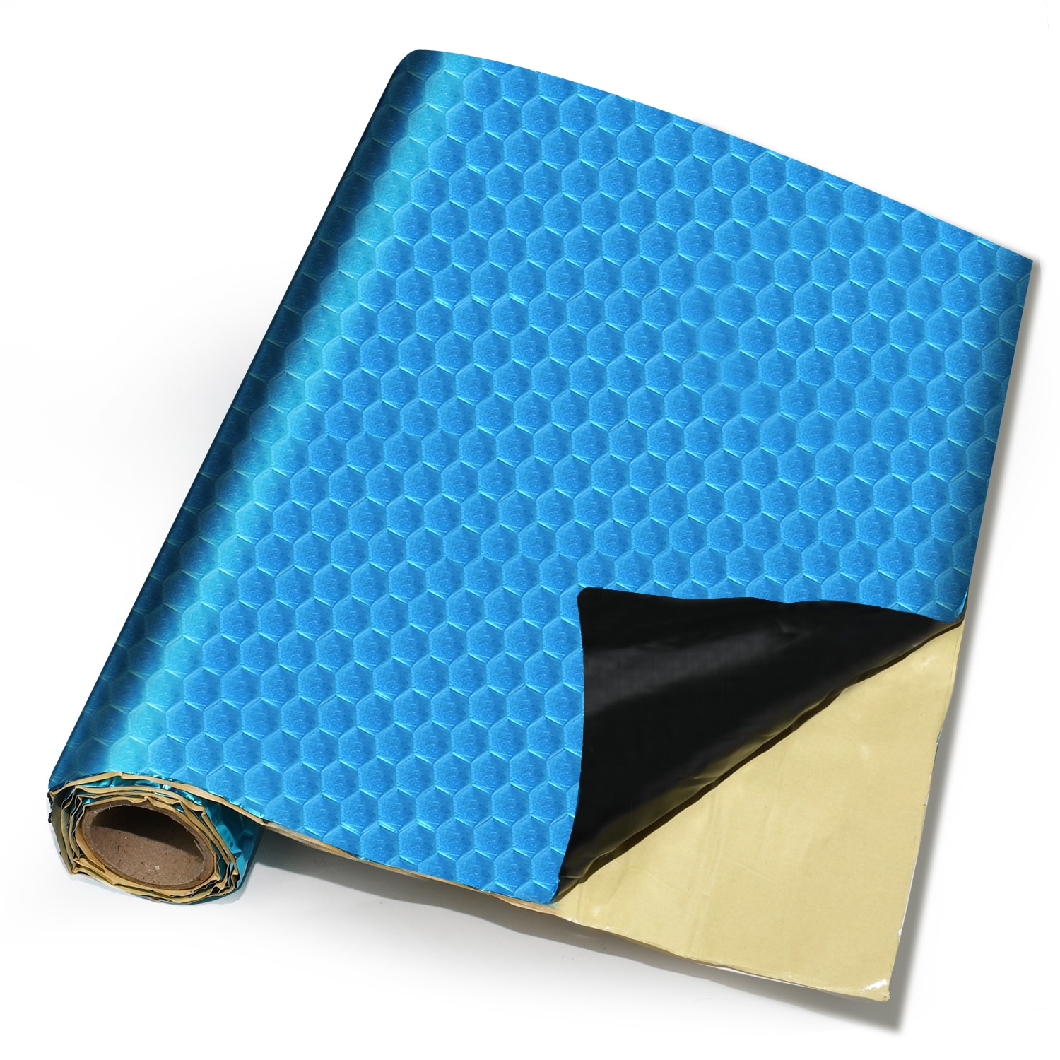 デッドニング 吸音材 車用デッドニングシート 防音シート アルミニウム 厚み2mm 幅46cm 吸音 遮音 振動 制振 ハサミでカット可能 取付簡単 DIY カー用品