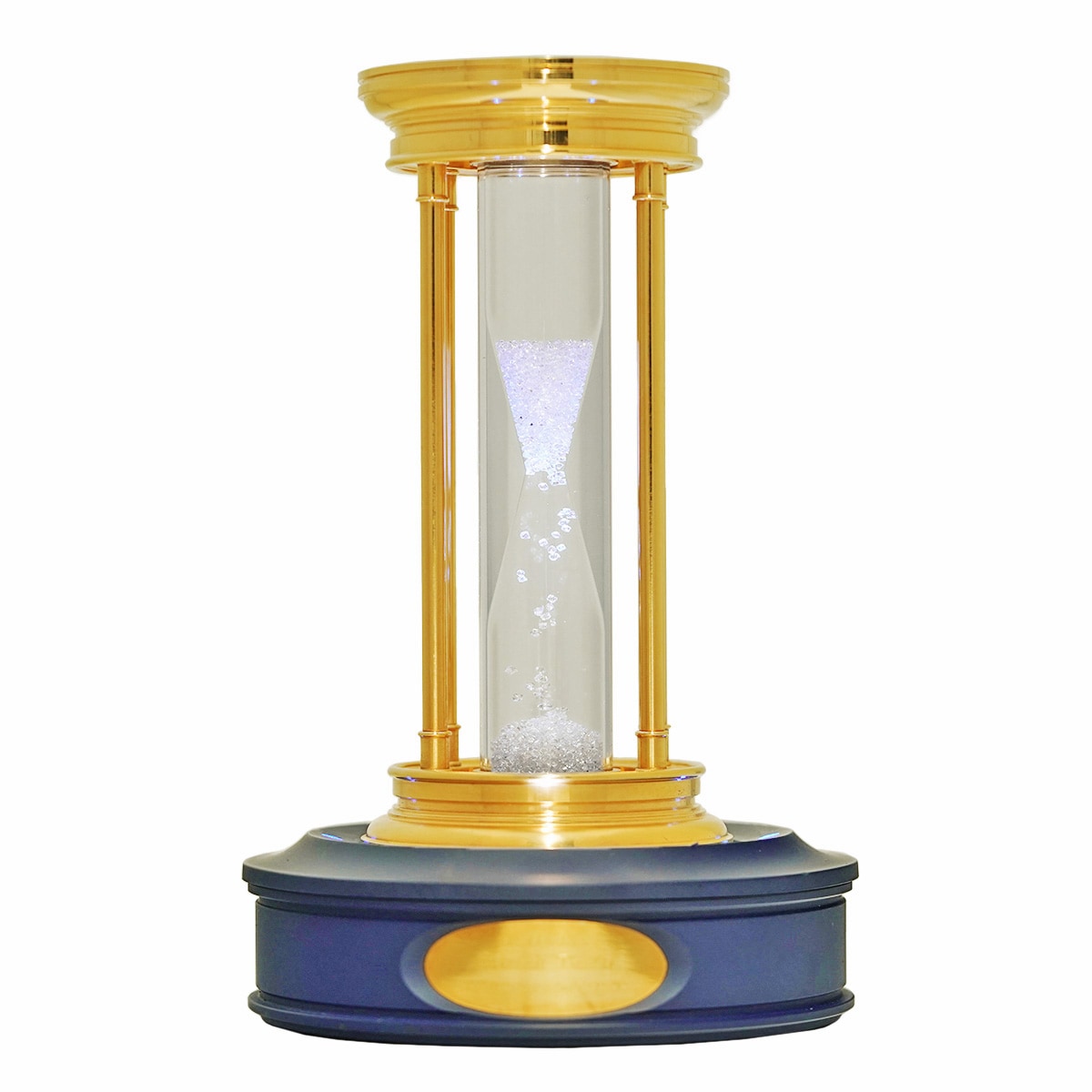 アワーグラス louis glick&company ダイヤモンド 砂時計 ユニセックス 置時計 Aランク 中古 銀蔵