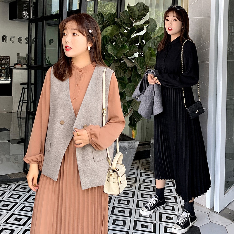 春夏韓国 カーディガン 長袖 ワンピース 大きいサイズ レディース ロング きれいめ 花柄 着痩せ 7,755円