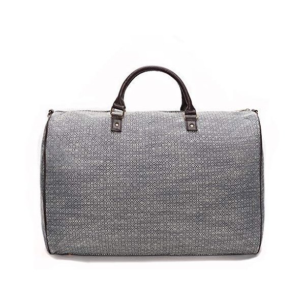 Jacquard Weekender (Navy and White) - MSRP $88 並行輸入品