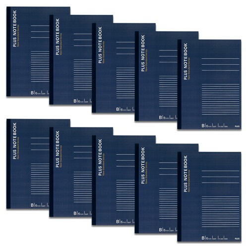 （まとめ買い）ノートブック セミB5 B罫 30枚 10冊入 NO-003BS-10P [x3]