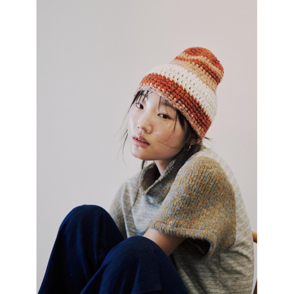 MISU A BARBE PIMPLE HAT ORANGE