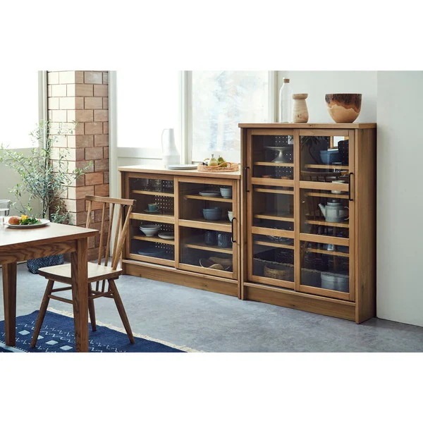 関家具 344102 90キャビネット エルメ nora メーカー直送