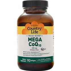 COUNTRY LIFE社　マクシー-ソーブメガコエンザイムQ10(100mg)　90錠