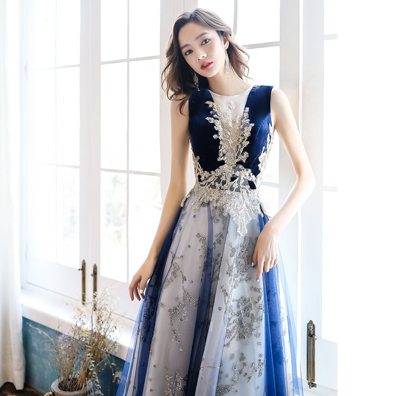 ロングドレス パーティードレス キレイめ 演奏会 ロング丈 結婚式 ピアノ 発表会 袖あり ファスナー レース お呼ばれ 二次会 披露宴 フォーマル 上品 大人