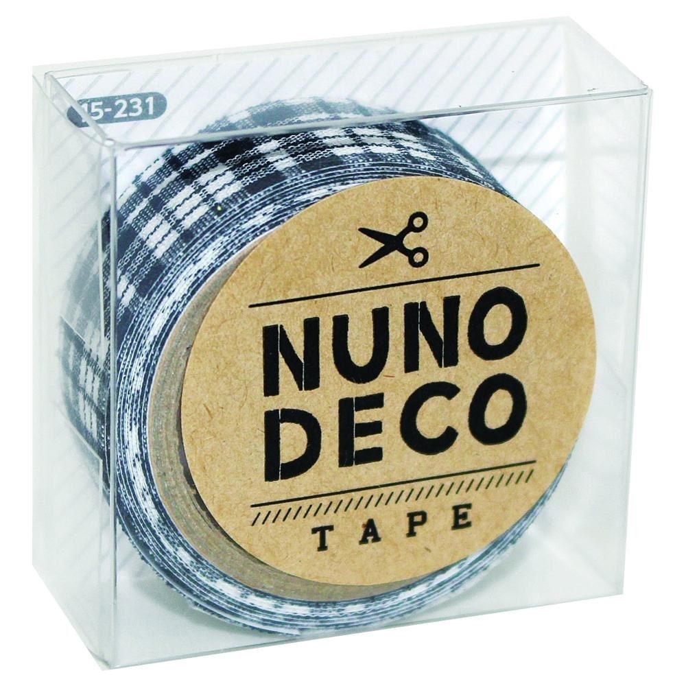 KAWAGUCHI カワグチ 手芸用品 NUNO ハンサムなチェック ヌノデコテープ SALE 62%OFF DECO 最大66％オフ！ 1