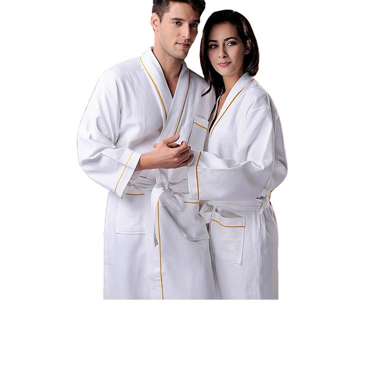 【在庫一掃セ一ル】バスローブ レディース メンズ ナイトガウン ワッフル パジャマ ルームウェア ロングガウン ホテル 純白 b998 6,408円